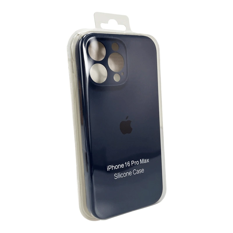 Чохол для смартфона Silicone Full Case AA Camera Protect for Apple iPhone 16 Pro 7,Dark Blue