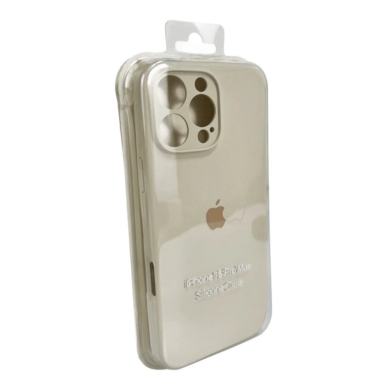 Чохол для смартфона Silicone Full Case AA Camera Protect for Apple iPhone 16 Pro 9,Antique White