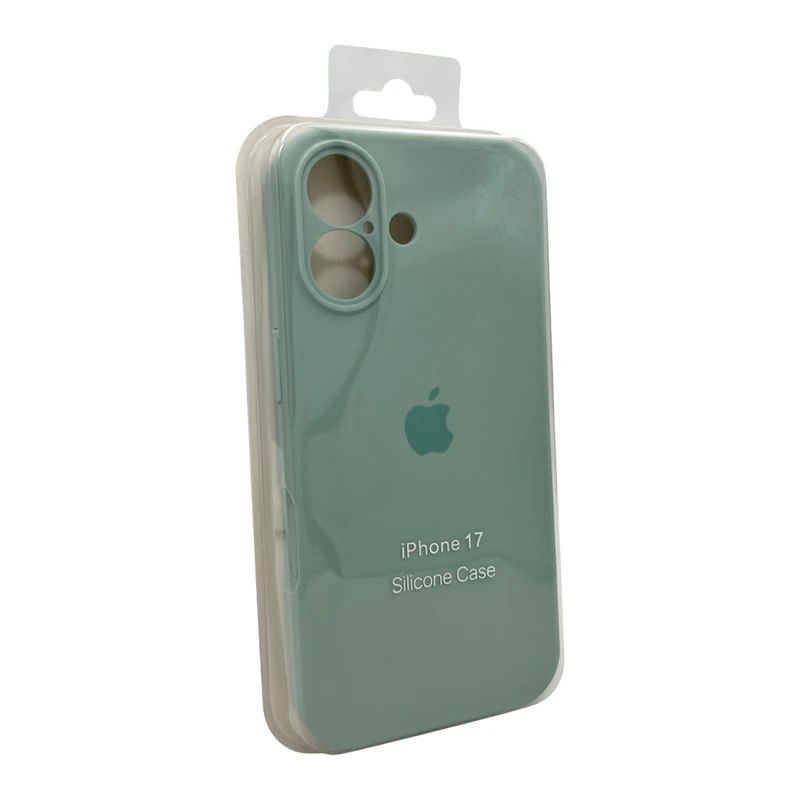Чохол для смартфона Silicone Full Case AA Camera Protect for Apple iPhone 17 13,Turquoise