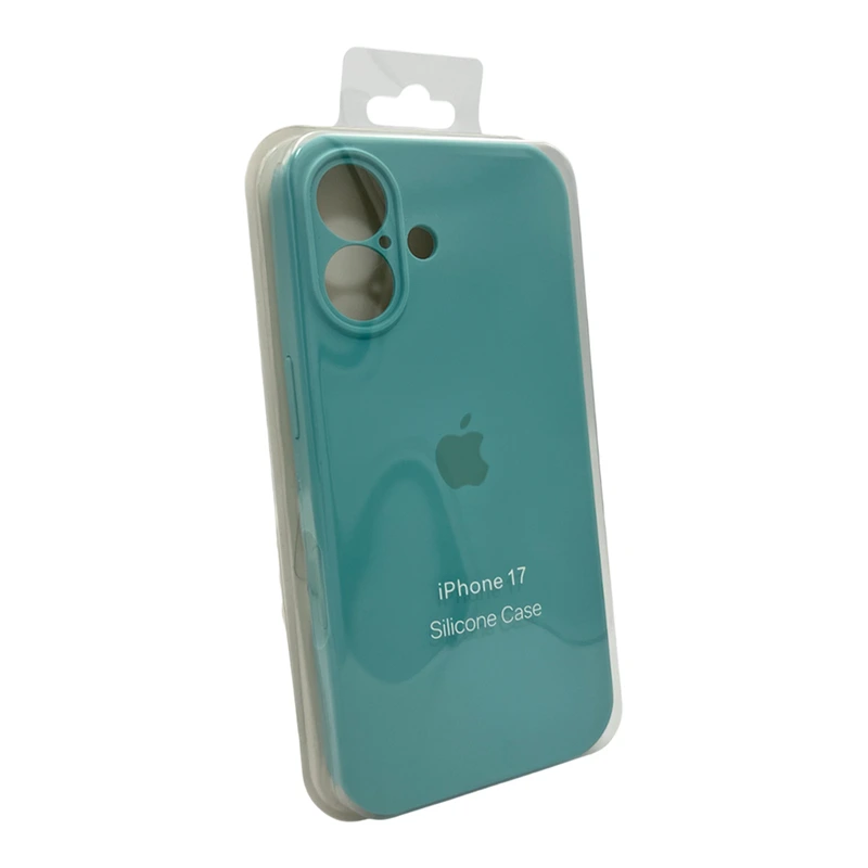 Чохол для смартфона Silicone Full Case AA Camera Protect for Apple iPhone 17 17,Sea Blue