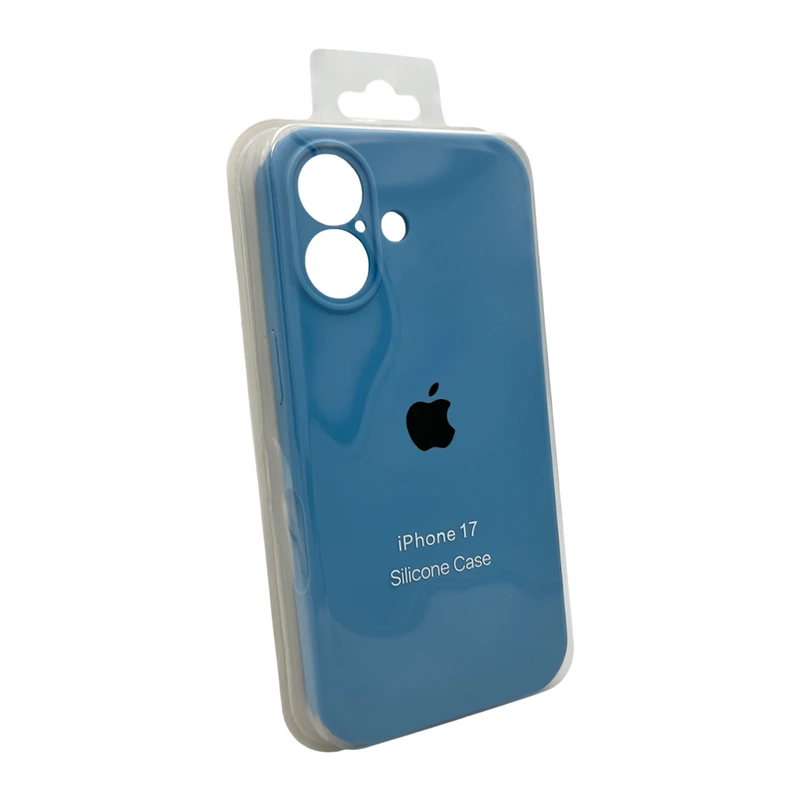 Чохол для смартфона Silicone Full Case AA Camera Protect for Apple iPhone 17 49,Cornflower