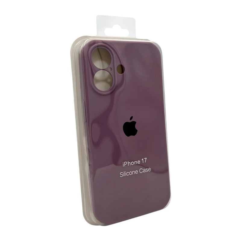 Чохол для смартфона Silicone Full Case AA Camera Protect for Apple iPhone 17 60,Taro Purple