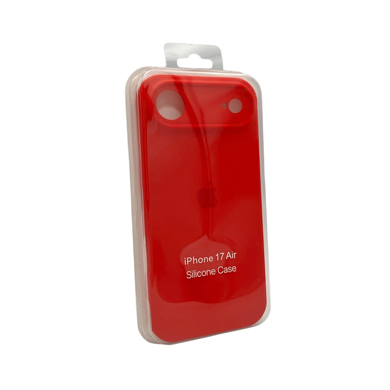 Чохол для смартфона Silicone Full Case AA Camera Protect for Apple iPhone 17 Air 11,Red