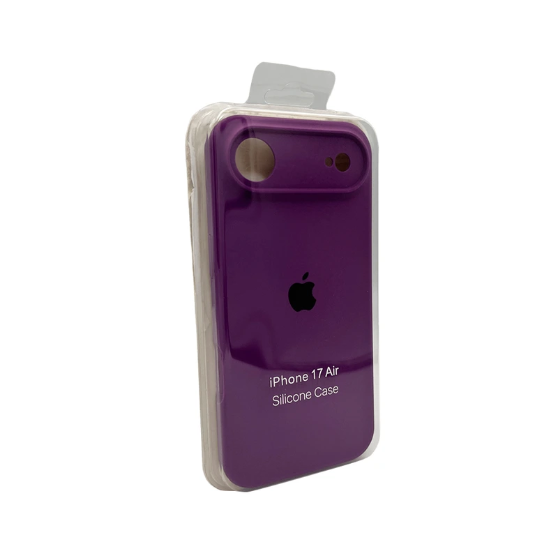 Чохол для смартфона Silicone Full Case AA Camera Protect for Apple iPhone 17 Air 19,Purple