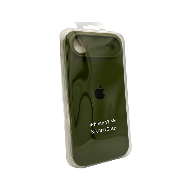 Чохол для смартфона Silicone Full Case AA Camera Protect for Apple iPhone 17 Air 29,Army Green