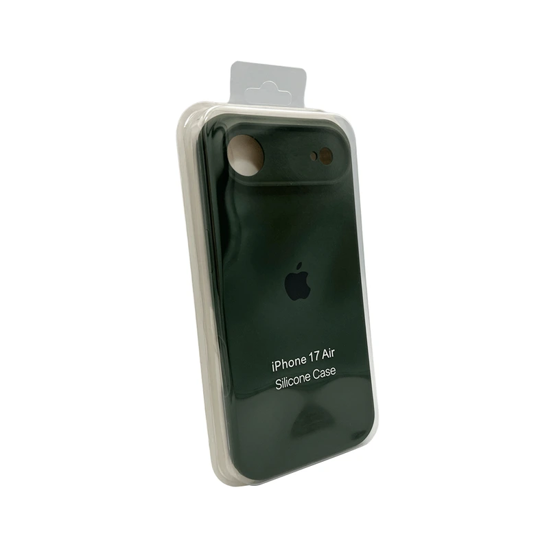 Чохол для смартфона Silicone Full Case AA Camera Protect for Apple iPhone 17 Air 31,Dark Green