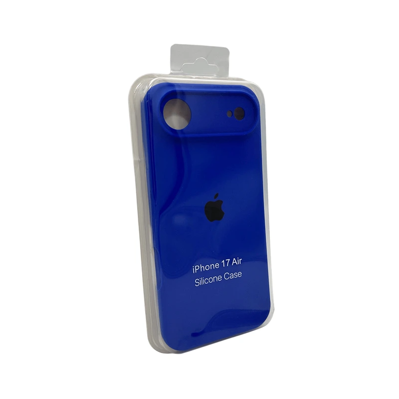 Чохол для смартфона Silicone Full Case AA Camera Protect for Apple iPhone 17 Air 45,Shiny Blue