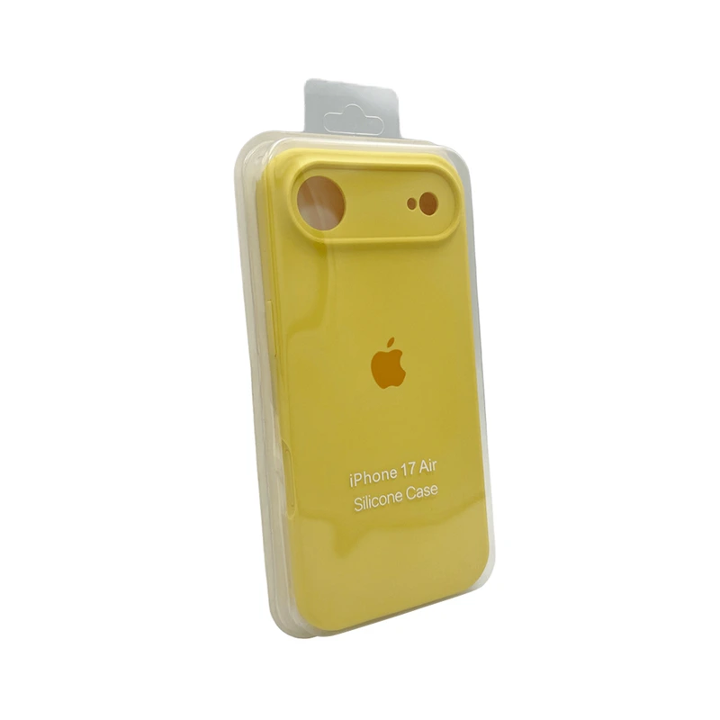 Чохол для смартфона Silicone Full Case AA Camera Protect for Apple iPhone 17 Air 4,Yellow