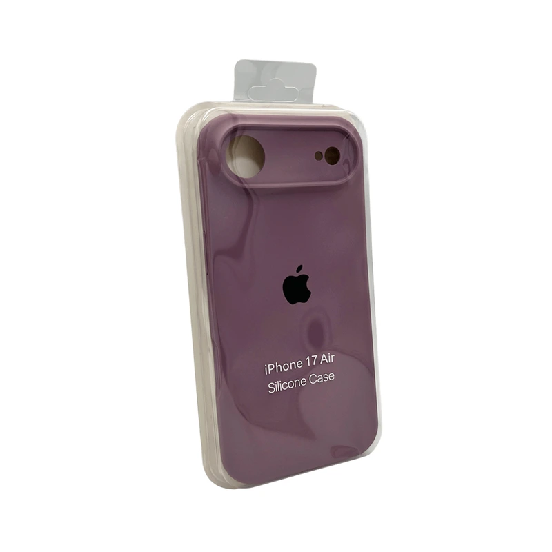 Чохол для смартфона Silicone Full Case AA Camera Protect for Apple iPhone 17 Air 60,Taro Purple