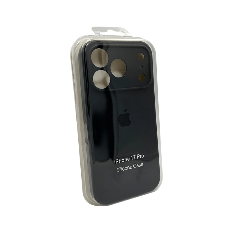 Чохол для смартфона Silicone Full Case AA Camera Protect for Apple iPhone 17 Pro 12,Darl Grey
