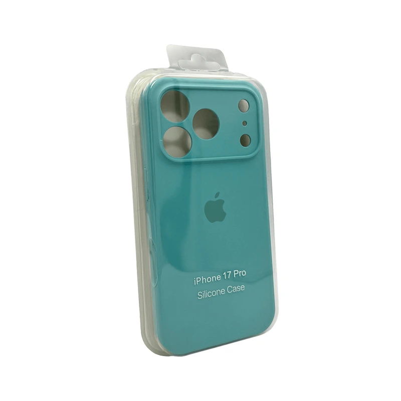 Чохол для смартфона Silicone Full Case AA Camera Protect for Apple iPhone 17 Pro 17,Sea Blue