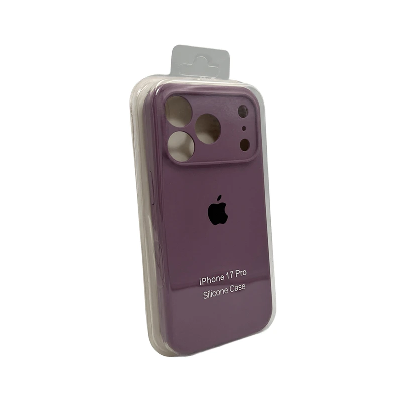 Чохол для смартфона Silicone Full Case AA Camera Protect for Apple iPhone 17 Pro 36,Blackcurrant