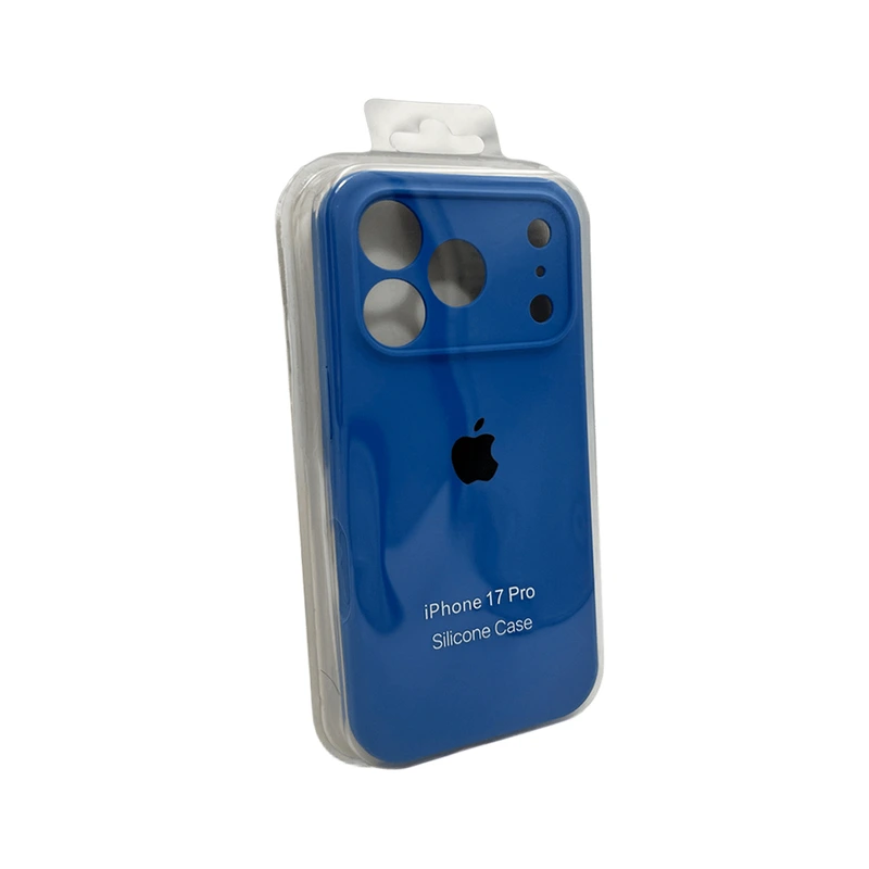 Чохол для смартфона Silicone Full Case AA Camera Protect for Apple iPhone 17 Pro 38,Surf Blue
