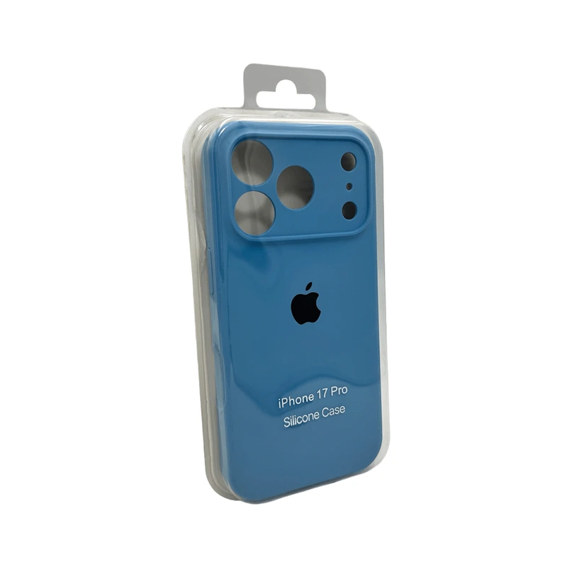 Чохол для смартфона Silicone Full Case AA Camera Protect for Apple iPhone 17 Pro 49,Cornflower