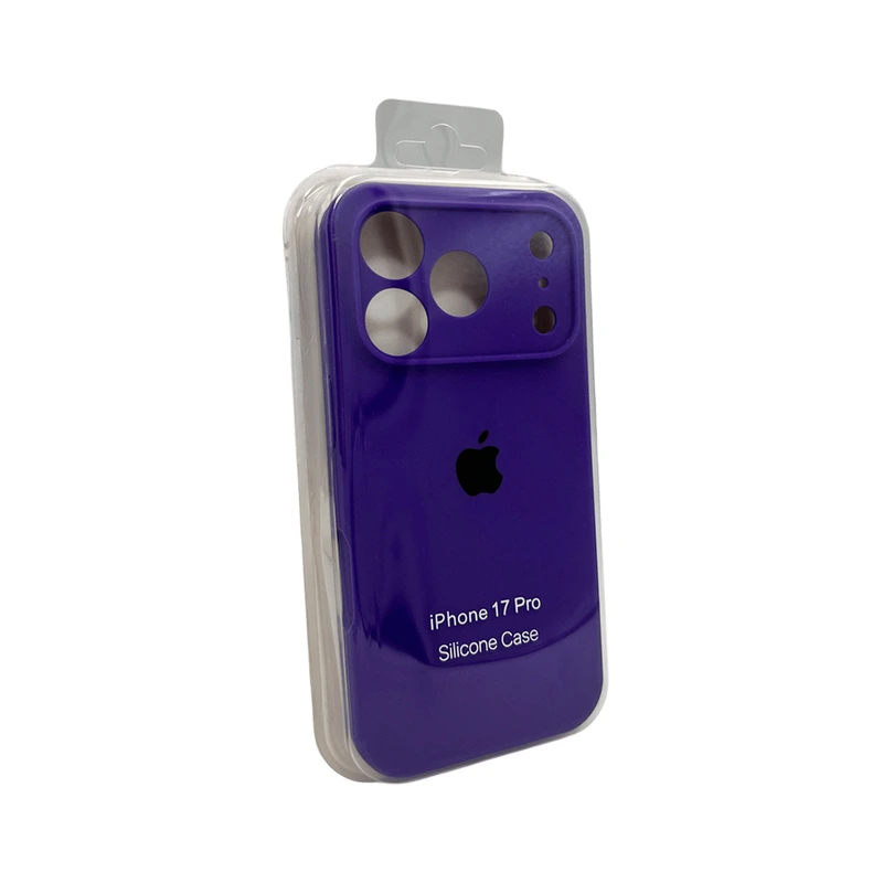 Чохол для смартфона Silicone Full Case AA Camera Protect for Apple iPhone 17 Pro 54,Amethist