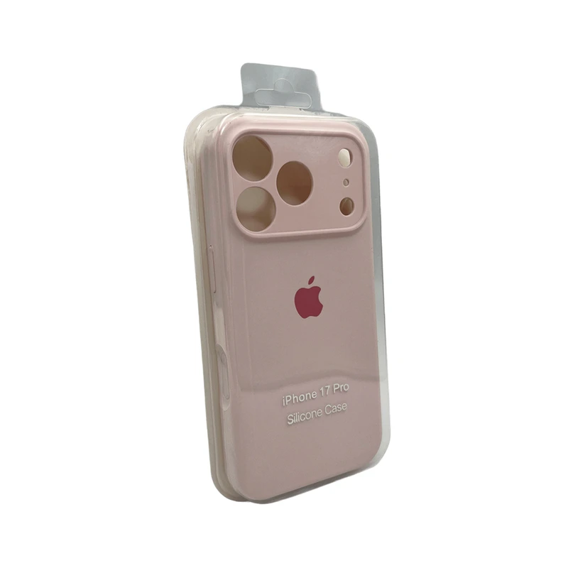 Чохол для смартфона Silicone Full Case AA Camera Protect for Apple iPhone 17 Pro 57,Dusty Pink
