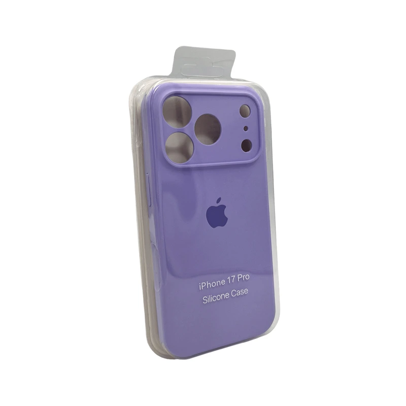 Чохол для смартфона Silicone Full Case AA Camera Protect for Apple iPhone 17 Pro Max 26,Elegant Purple