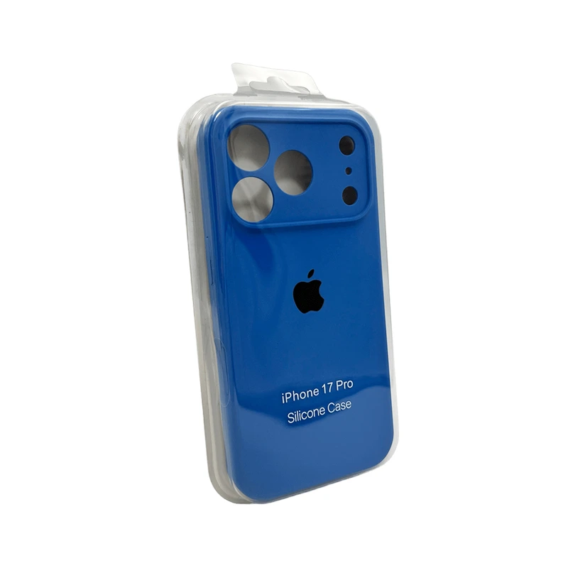 Чохол для смартфона Silicone Full Case AA Camera Protect for Apple iPhone 17 Pro Max 3,Royal Blue