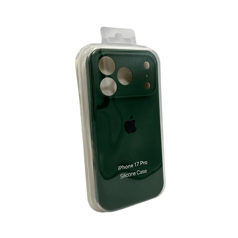 Чохол для смартфона Silicone Full Case AA Camera Protect for Apple iPhone 17 Pro Max 40,Atrovirens