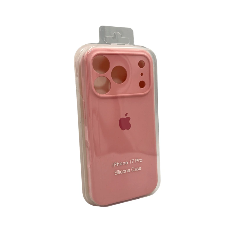 Чохол для смартфона Silicone Full Case AA Camera Protect for Apple iPhone 17 Pro Max 41,Pink