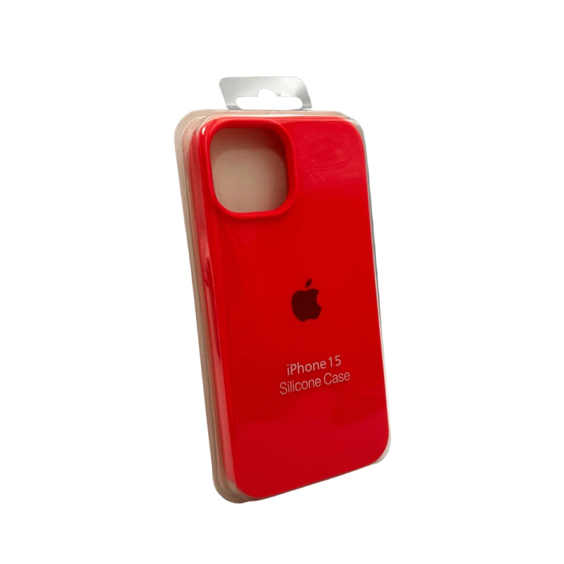 Чохол для смартфона Silicone Full Case AA Open Cam for Apple iPhone 15 18,Peach