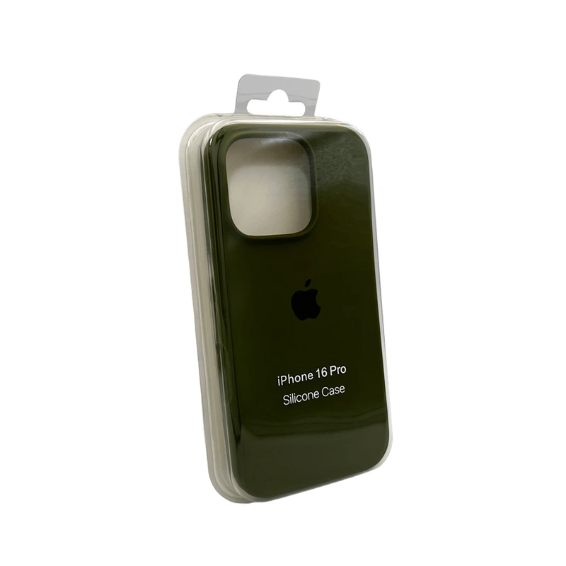 Чохол для смартфона Silicone Full Case AA Open Cam for Apple iPhone 16 Pro 29,Army Green