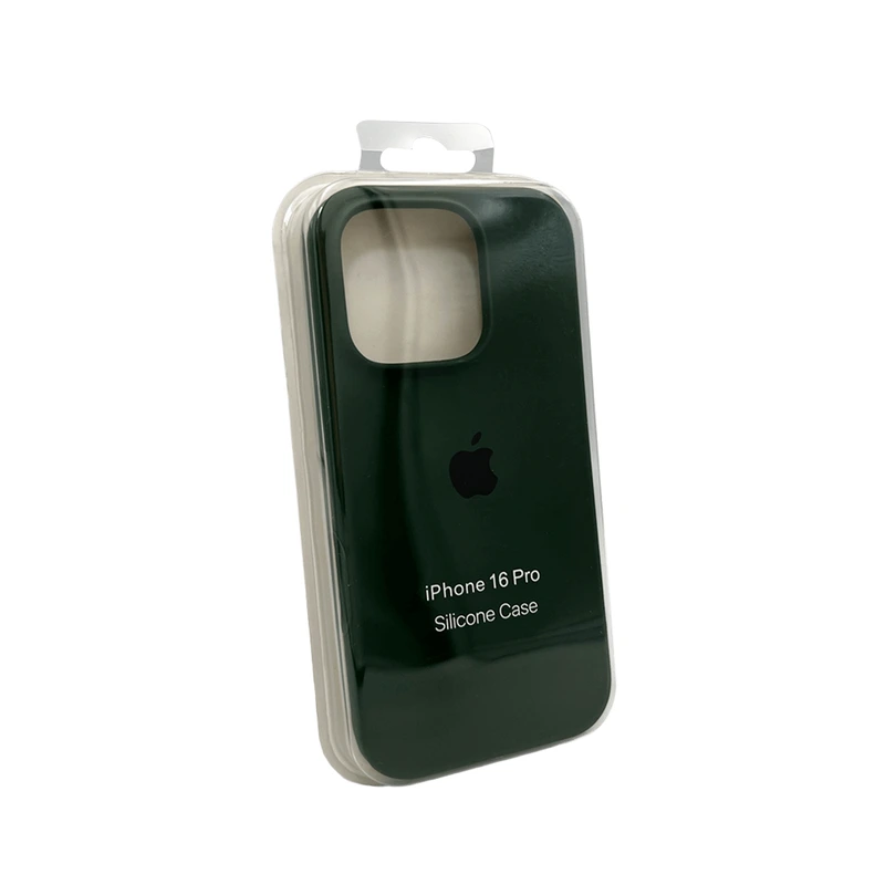Чохол для смартфона Silicone Full Case AA Open Cam for Apple iPhone 16 Pro 31,Dark Green