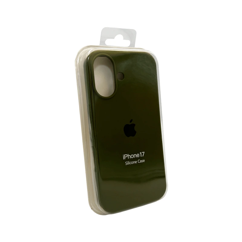 Чохол для смартфона Silicone Full Case AA Open Cam for Apple iPhone 17 29,Army Green