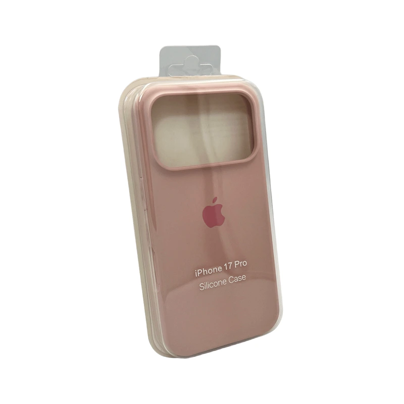 Чохол для смартфона Silicone Full Case AA Open Cam for Apple iPhone 17 Pro 15,Pink Sand