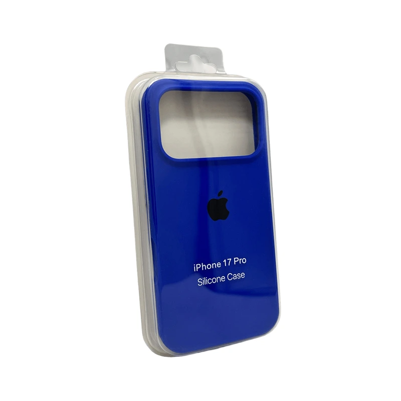 Чохол для смартфона Silicone Full Case AA Open Cam for Apple iPhone 17 Pro 45,Shiny Blue