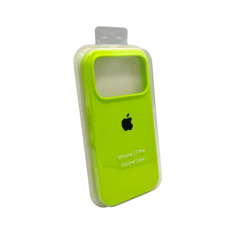 Чохол для смартфона Silicone Full Case AA Open Cam for Apple iPhone 17 Pro Max 24,Shiny Green