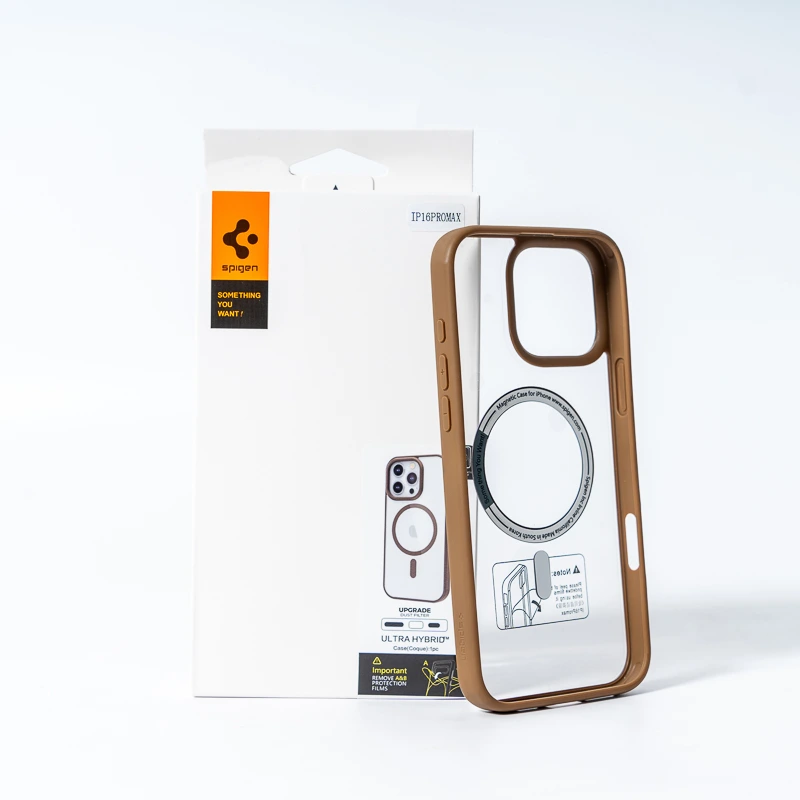 Чохол для смартфона Spigen AAA Magnetic Color for Apple iPhone 16 Brown