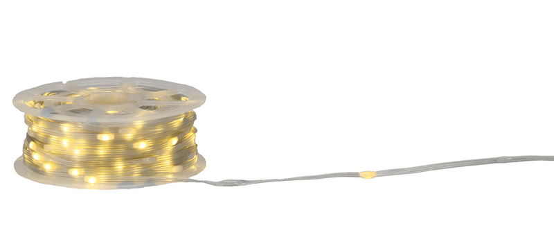 Гірлянда-струна на котушці Chomik, 49,9+3 м, 500 LED теплий білий