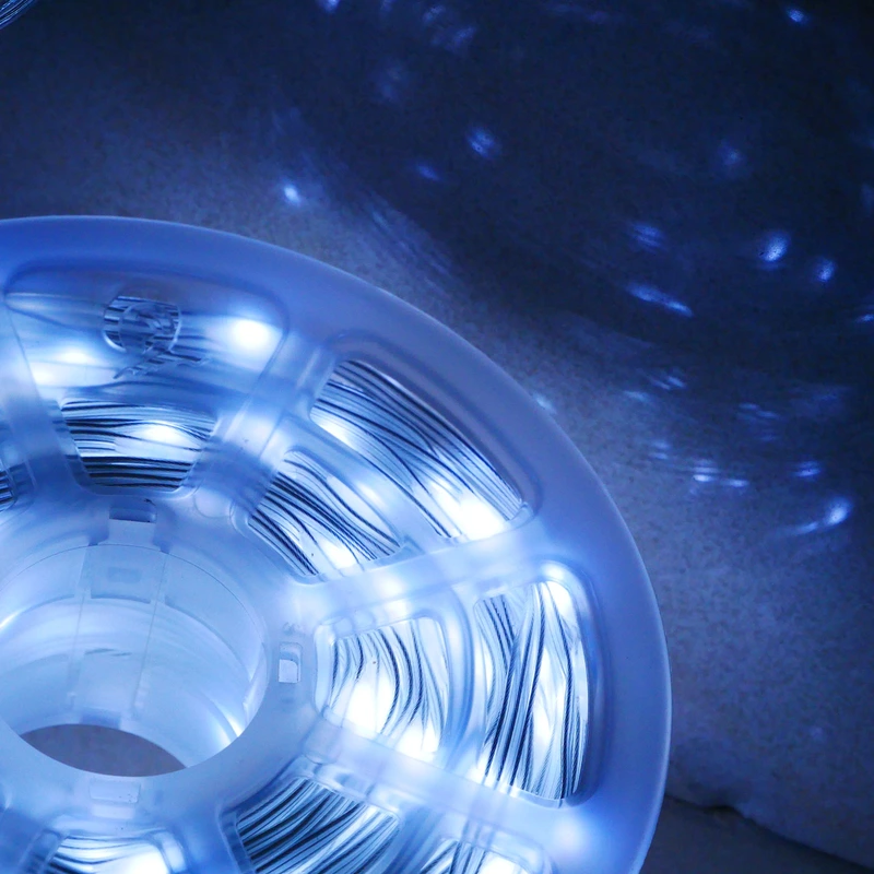 Гірлянда-струна на котушці Chomik, 49,9+3 м, 500 LED холодний білий