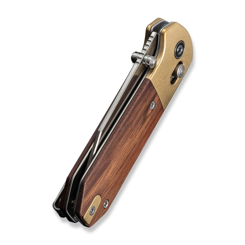 Ніж складаний кишеньковий Civivi Yonder Clip Point (7.3 см) 14C28N / Wood and Brass натуральний — фото 6