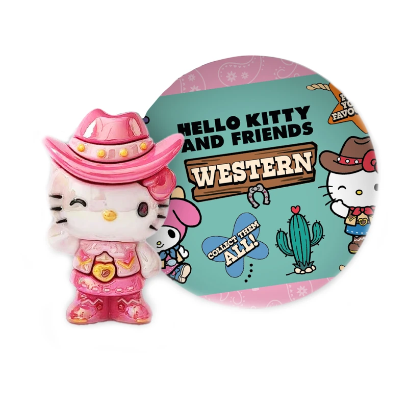 Дисплей фігурок-сюрпризів COOL THINGS серії "Hello Kitty" - ЗІРКИ ВЕСТЕРНУ (18 шт.)