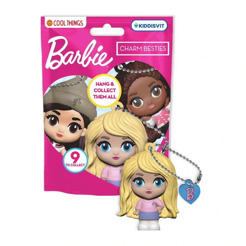 Дисплей фігурок-сюрпризів на ланцюжку COOL THINGS серії "Barbie" - НАЙКРАЩІ ПОДРУЖКИ (24 шт.)