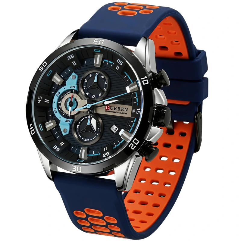 Чоловічий годинник Curren Roberto Lava Blue