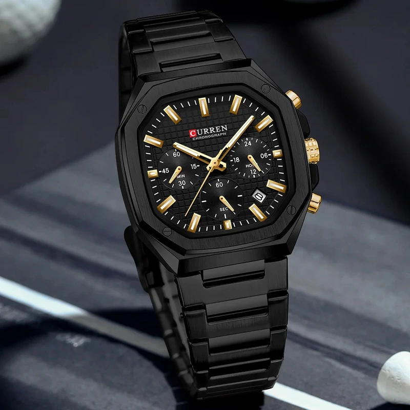 Curren 8459 Black