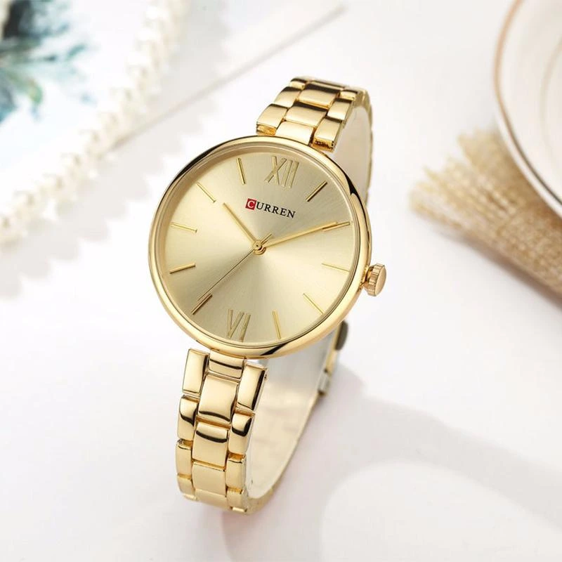 Curren 9017 Gold-Gold