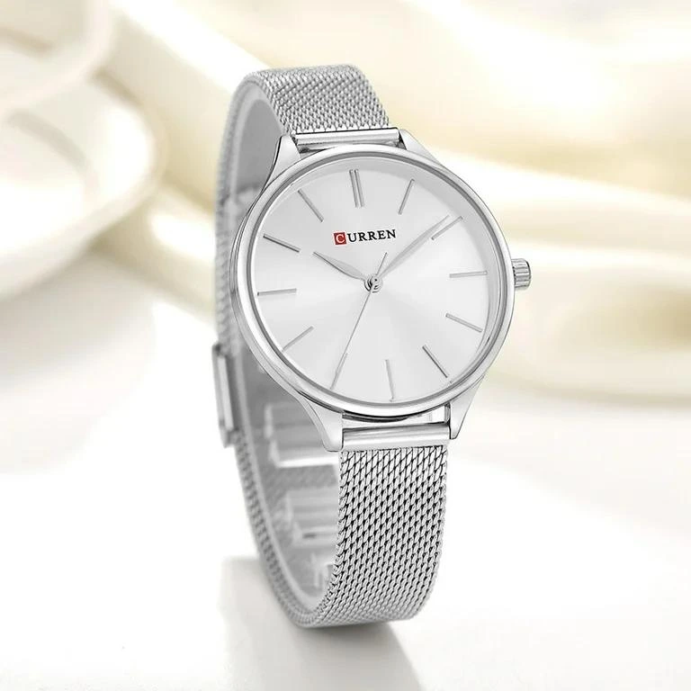 Curren 9024 Silver-White