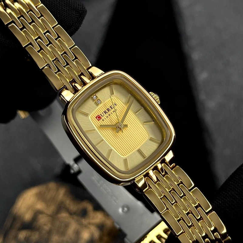 Curren 9093 Gold-Gold