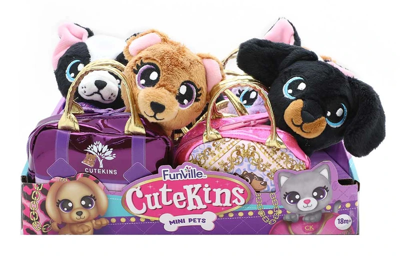Cutekins домашні улюбленці у сумочках Такса (10см)