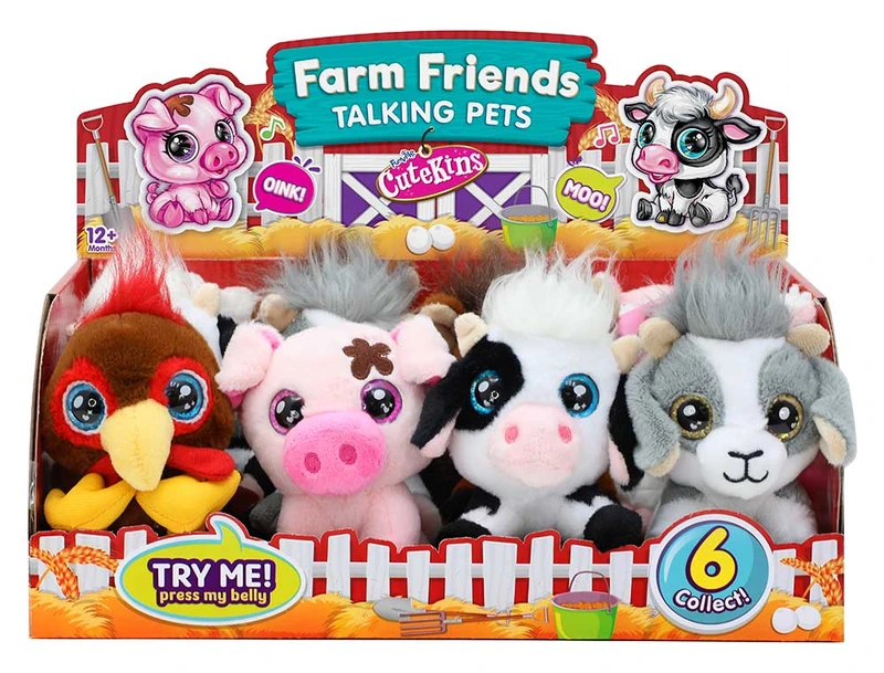 Cutekins тварини на фермі Коник (12 см)