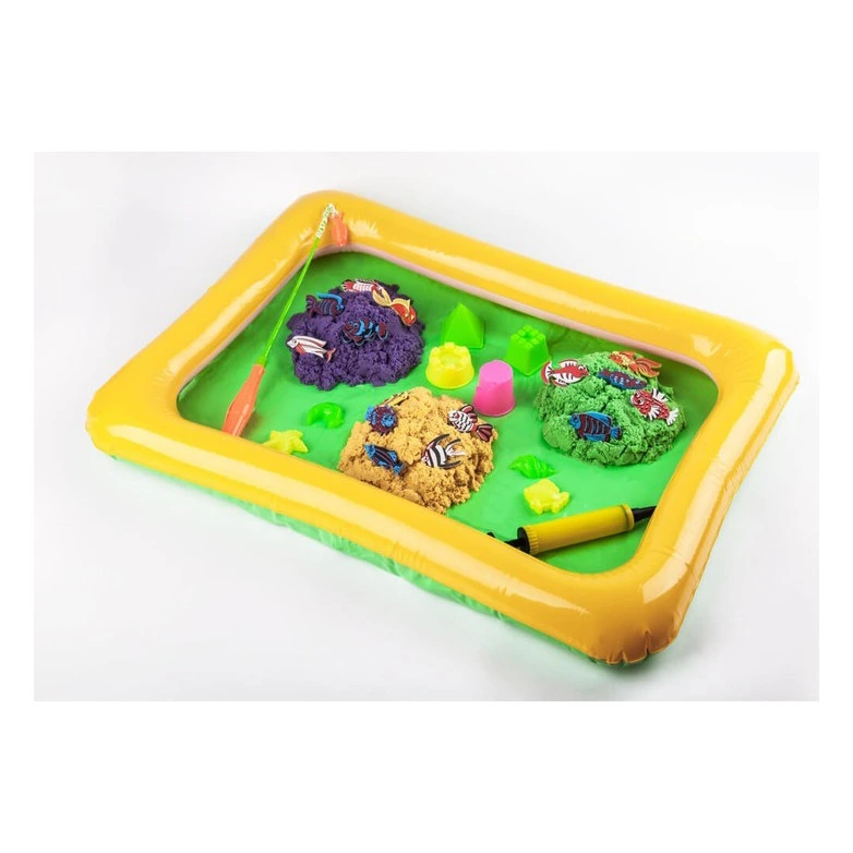 Набір креативної творчості "Кінетичний пісок: Кльова риболовля" KIDSAND KRKS-01-01U 2в1