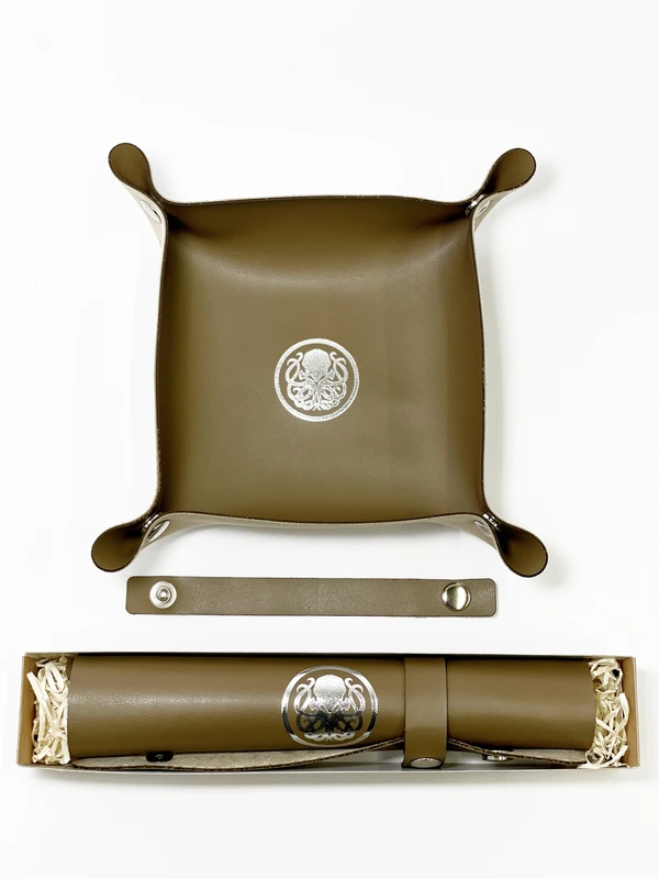 Лоток для кубиків Ктулху коричневий Dice Tray