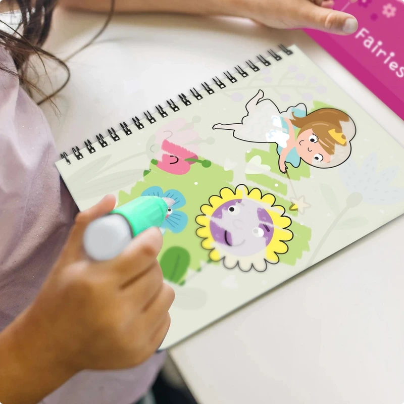 Набір водних розмальовок "Феї" 300312 з маркером для води