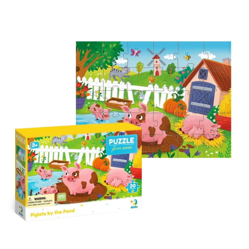 Дитячий пазл "Поросята біля ставка" 300682, 30 елементів