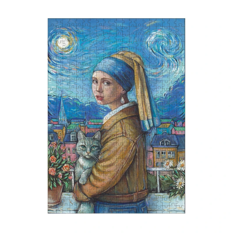 Пазл "Art: Дівчина з перловою сережкою" 300680, 500 елементів