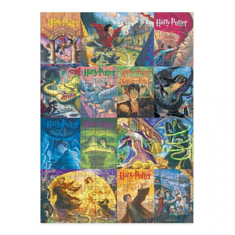Пазл класичний "Harry Potter Книжкові обкладинки" 200657, 250 елементів